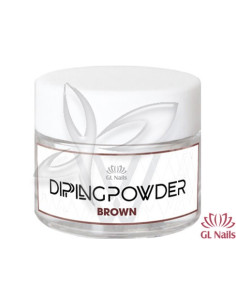 Dipping Powder Brown 25g Gl Nails