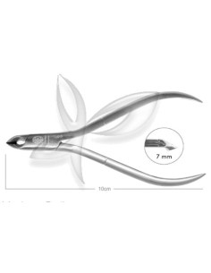 Alicate Cutículas Inox 7mm Ergo 10cm